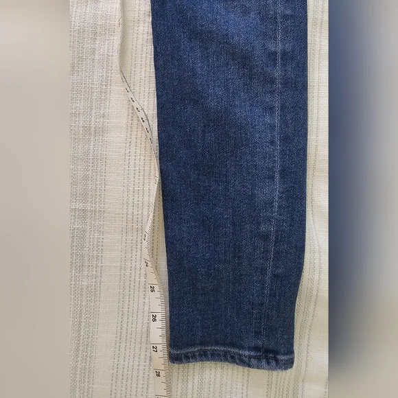 Agolde Jeans Women Size 25 Blue Sophie Style Slim Leg Mid Wash Denim - Picture 13 of 14